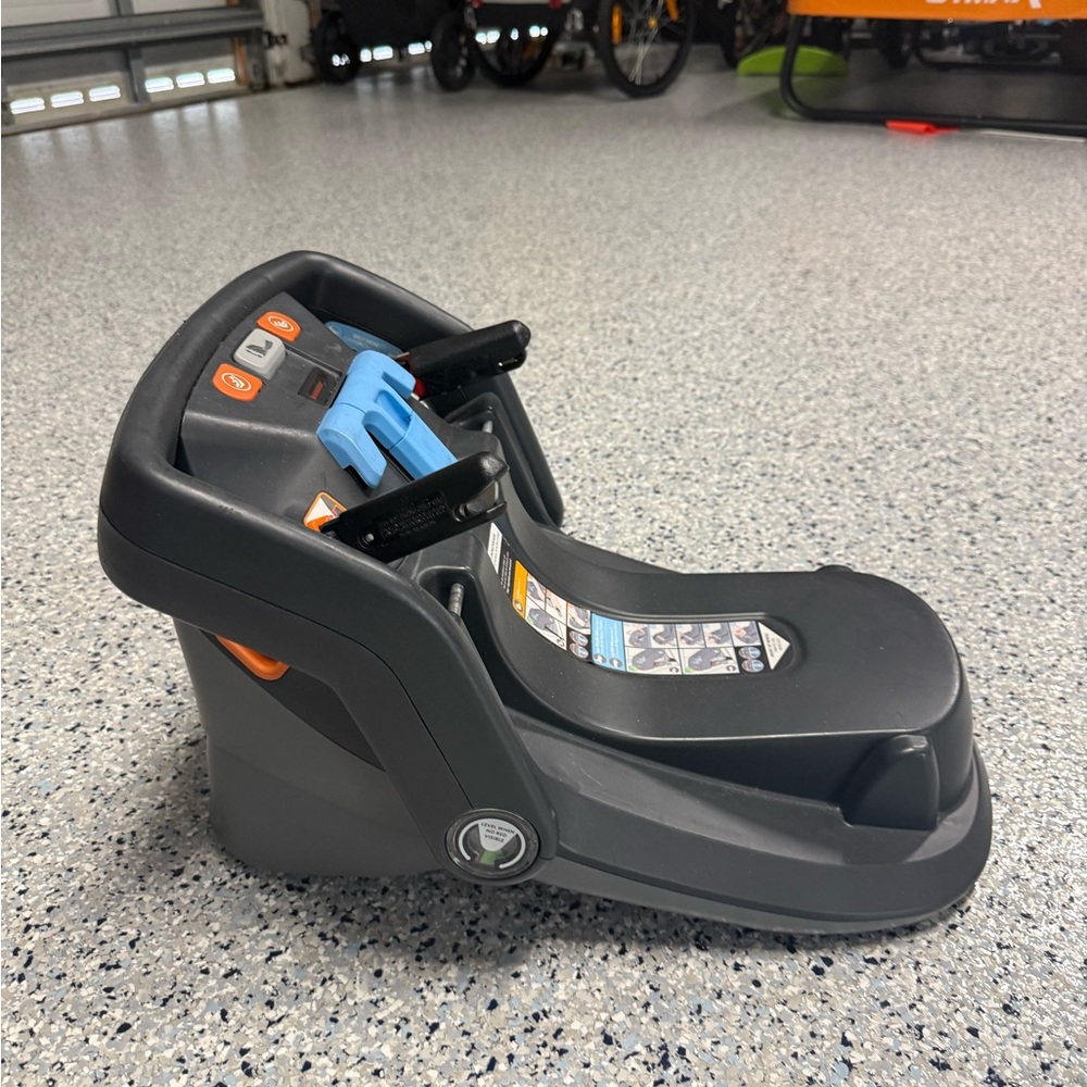 Infant Car Seat Base - Black and Blue